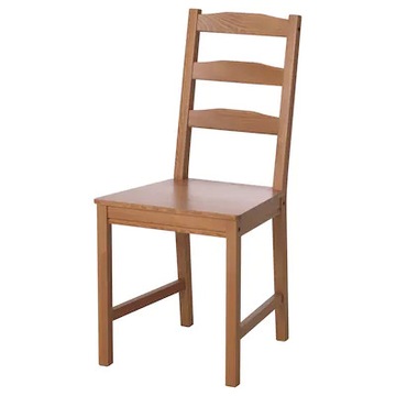 KRZESŁO SOLIDNE SOSNOWE BEJCA PATYNA JOKKMOKK IKEA