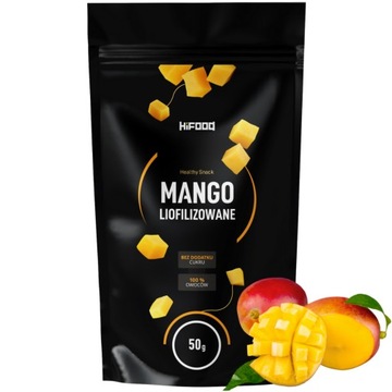 Манго сублимированное 50г HiFOOD PREMIUM ломтики