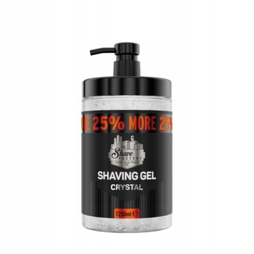 The Shave Factory żel do golenia 1250ml Crystal