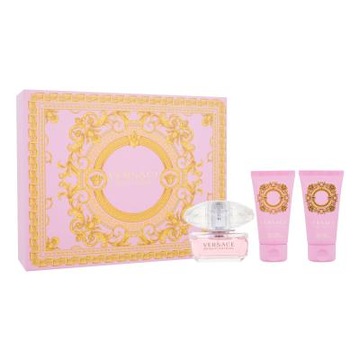Versace Bright Crystal Edt 50ml + 50ml Balsam + 50ml Żel pod prysznic
