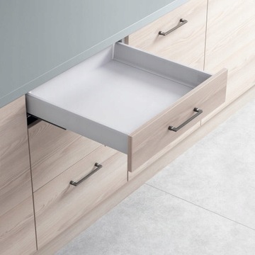 Hafele Matrix S35 L-500 Niska H84 Szara Cichy domyk
