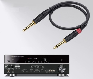 РАЗЪЕМ БОЛЬШОЙ РАЗЪЕМ 6,3 ММ 3-ПОЛЮСНЫЙ 3-КОНТАКТНЫЙ СТЕРЕО OFC NAKAMICHI ЧЕРНЫЙ