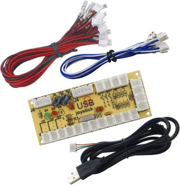 Аркадный USB-кодер Fighting Stick Raspberry Pi
