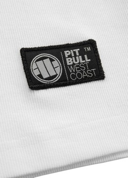 PITBULL TANK TOP RIB SMALL LOGO WHITE XXL