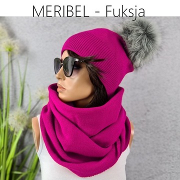 зимний КОМПЛЕКТ ШАПКА + БОЛЬШАЯ ЮБКА, ТЕПЛЫЙ женский шарф, ОДНОРОДНЫЙ - 20 ЦВЕТОВ