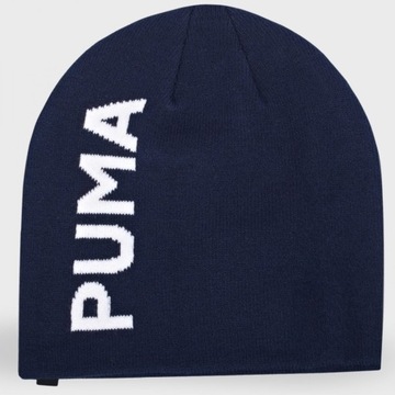 Puma Czapka zimowa beanie niebieski r. uniwersalny