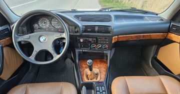 BMW Seria 5 E34 Sedan 520 i 24V 150KM 1990 BMW Seria 5 520i 150KM Klima Skora z Grecji Bez Rdzy 2.0 Benzyna 150KM, zdjęcie 6