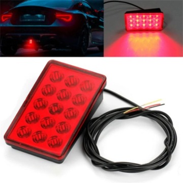 LED tylne trzecie trzecie światło stop F1 styl CZERWONE