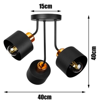 ПОТОЛОЧНЫЙ СВЕТИЛЬНИК, СВЕТОДИОДНАЯ ЛЮСТРА LOFT EDISON