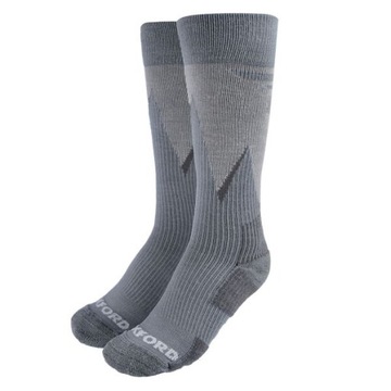 SKARPETKI ТЕРМОАКТИВНОЕ OXFORD MERINO SOCKS ТИП UNISEX, ЦВЕТ СЕРЫЙ С 