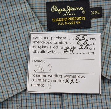 Z23 KOSZULA MĘSKA PEPE JEANS XXL