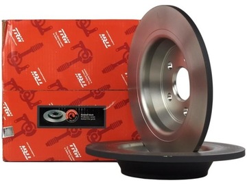 TRW TARCZE+KLOCKI TYŁ MONDEO MK4 GALAXY S-MAX KUGA I FOCUS MK2