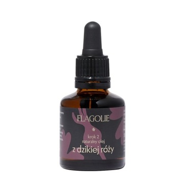 Naturalny olej z dzikiej róży nierafinowany 30ml Flagolie