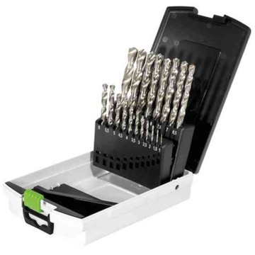 FESTOOL Zestaw wierteł HSS D 1-10 Sort/19x 498981