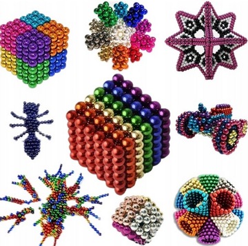 МАГНИТНЫЕ ШАРИКИ NeoCube RAINBOW 3ММ 216шт МАГНИТНЫЕ БЛОКИ ДЛЯ ДЕТЕЙ