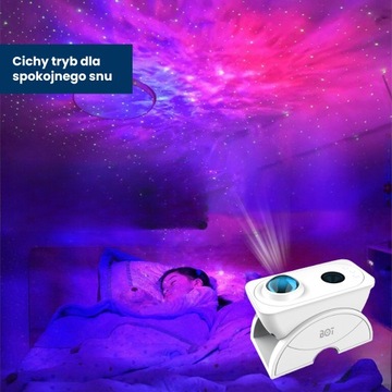 Inteligentny projektor nocnego nieba BOT S3 - music & flexible, niebieski