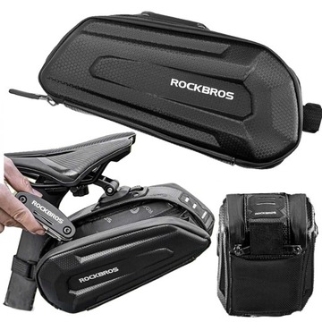 ROCKBROS TORBA SAKWA ROWEROWA PODSIODŁOWA 1.8l KUFER ŁATWE ZWALNIANIE MTB