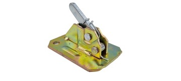 Żabka zacisk wzmacniany sprężynowy budowlany ocynk 150x