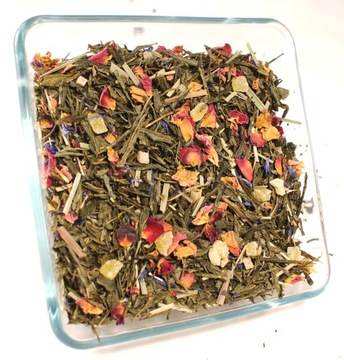 Herbata zielona Sencha aromat. POWIEW LATA 100g