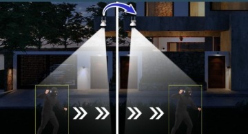 Уличная камера Vyze-Link 2K Wi-Fi, IP-камера PTZ на 360 градусов с обнаружением движения