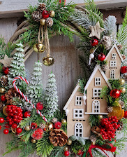 РОЖДЕСТВЕНСКИЙ ВЕНОК, РОЖДЕСТВЕНСКИЙ КРЕМ ДЛЯ ДВЕРЕЙ