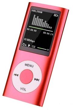 ODTWARZACZ MP3 MP4 T838 16GB czerwony