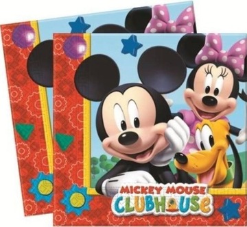 Serwetki papierowe Myszka Mickey Urodziny 20 szt
