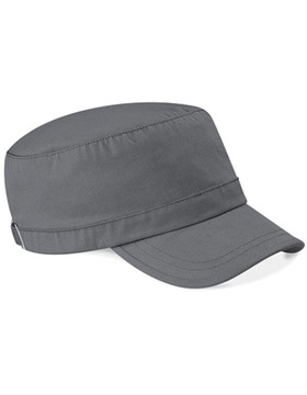 CZAPKA Z DASZKIEM STYL MILITARNY Army Cap GRAPHITE GREY