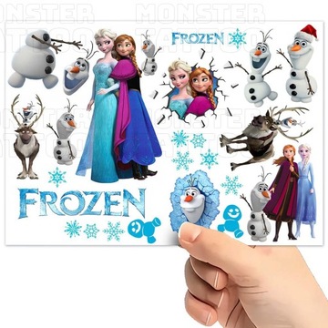 МОЮЩИЕСЯ ВРЕМЕННЫЕ ТАТУ ДЛЯ ДЕТЕЙ FROZEN FROZEN ОРИГИНАЛЬНЫЕ ДИЗАЙНЫ