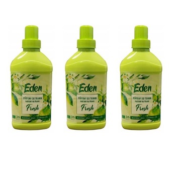 Eden Fresh Perfumy do tkanin w płynie 3 x 720ml