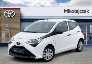 Toyota Aygo II Hatchback 3d Facelifting 1.0 VVT-i 72KM 2020 Toyota Aygo 1.0 VVT-i X Comfort Salon PL VAT 23 Toyota Mikolajczak Lesz