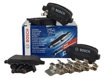ЗАДНИЕ КОЛОДКИ BOSCH OPEL ASTRA GH MERIVA COMBO