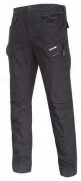SPODNIE SLIM FIT BOJÓWKI CZARNE M LAHTI PRO