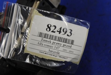 ALFA ROMEO 147 HB ZÁMEK PRAVÝ PŘEDNÍ