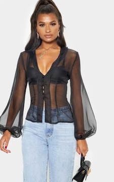 L51 koszula transparentna PrettyLittlething 38