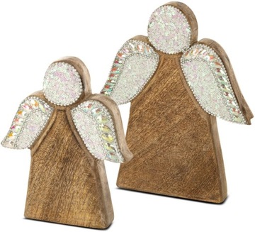 РОЖДЕСТВЕНСКАЯ ФИГУРКА АНГЕЛА 21 СМ РОЖДЕСТВЕНСКОЕ УКРАШЕНИЕ