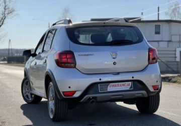 Dacia Sandero II Hatchback 5d Facelifting 0.9 TCe 90KM 2018 Dacia Sandero Stepway LEDY KLIMA nawigacja PISEMNA GWARANCJA w cenie Tra, zdjęcie 13