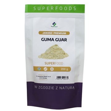 GUMA GUAR wspiera odchudzanie 200 g