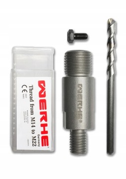 WERHE Adapter przejście z m14 do m22 otwornica