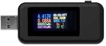 МЕТР, USB ТЕСТЕР, ВОЛЬТМЕТР 4-20В, АММЕТР 5А
