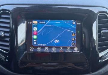 Jeep Compass II SUV 1.4 MultiAir 140KM 2018 Jeep Compass 1,4T 140KM CLIMATRONIC Key-less Android Skora Bezwypadkowy, zdjęcie 24