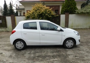 Mitsubishi Space Star Hatchback 5d 1.0 71KM 2016 Mitsubishi Space Star maly tani niezawodny SERWISOWANY Benzyna 71KM, zdjęcie 4