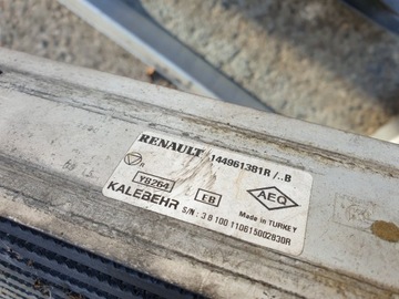 УСИЛЕНИЕ ПЕРЕДНЕГО РЕМНЯ РАДИАТОРА RENAULT CLIO 4 IV 1.5 DCI