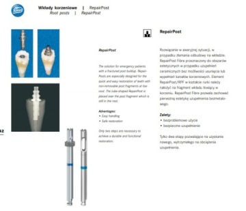 Ремкомплект Комет для сломанных частей RepairPost