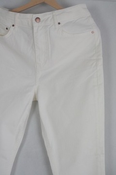 Boden jeansy Spodnie - skinny-Białe 8P 34 XS