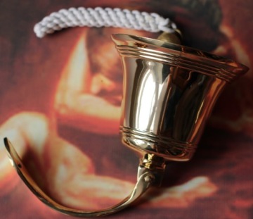 КОЛОКОЛЬЧИК НАСТЕННЫЙ ДОСТАВОЧНЫЙ КОЛОКОЛЬЧИК, ЛАТУНЬ, в ПОДАРОК