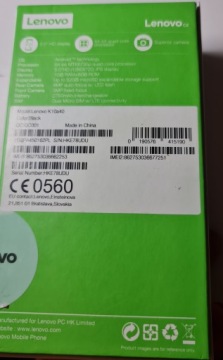 Оригинальная коробка Lenovo K10a40 C2