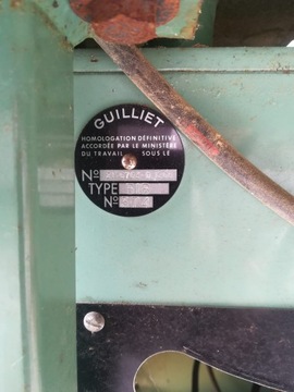 Пила Гийе с тележкой