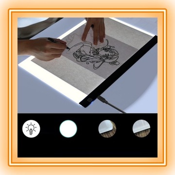 ДОСКА ДЛЯ ЧЕРТЕЖА ГРАФИЧЕСКОГО ПЛАНШЕТА LED ДОСКА ПОДАРОК+БЕСПЛАТНО
