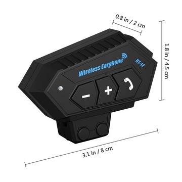 Bluetooth-ГАРНИТУРА ДЛЯ МОТОЦИКЛОВОГО ШЛЕМА БЕСПРОВОДНОЙ ИНТЕРКОМ